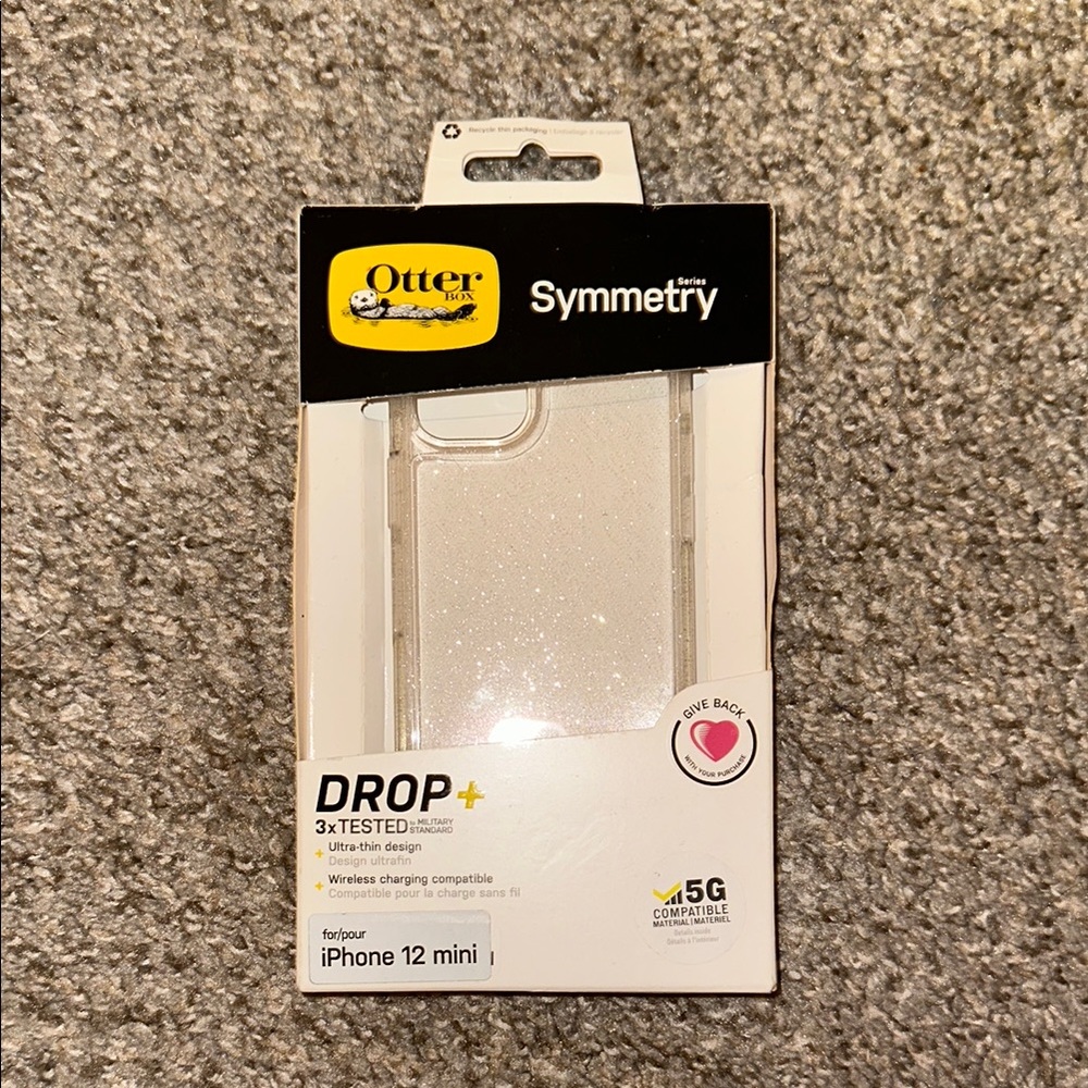 OtterBox Symmetry Series Clear Case for iPhone 12 Mini - Clear